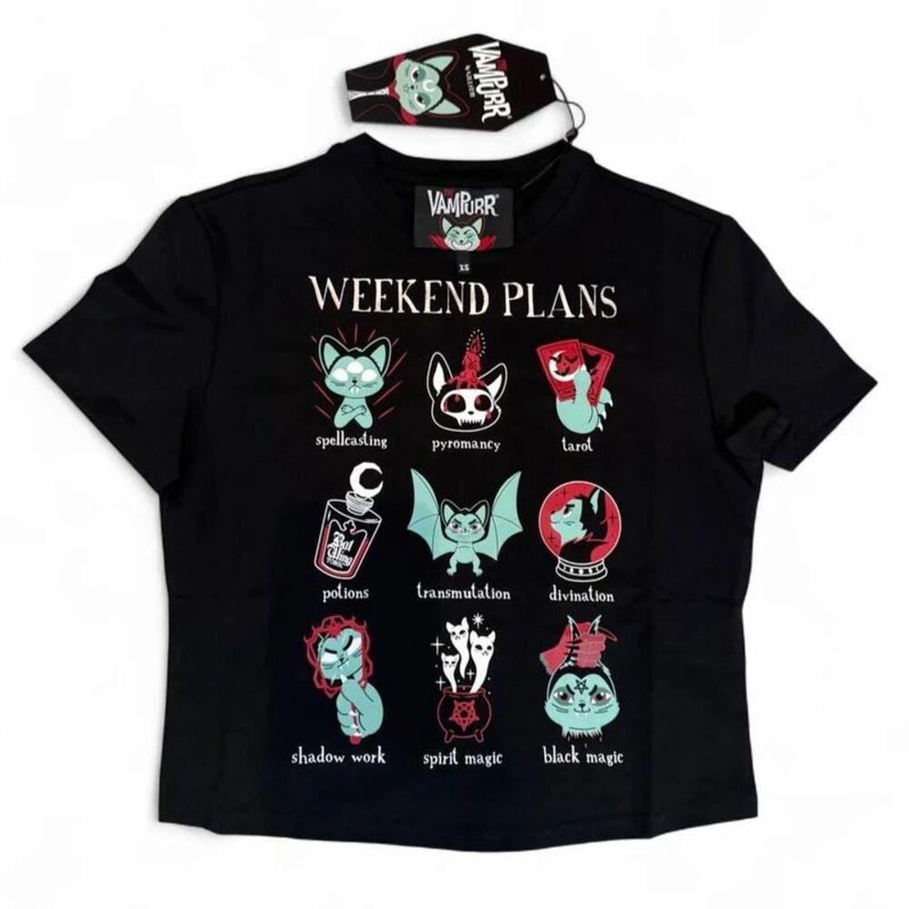 Killstar Weekend Plans Tee